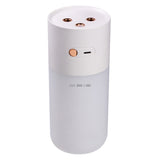 TD® Humidificateur muet double buse grand humidificateur à brume petit humidificateur usb aromathérapie cylindrique