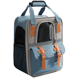 TD® Sac à dos pour chat de compagnie sac à dos portable de grande capacité sac à dos réfléchissant sac de bain sac en toile respiran