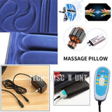Fauteuil Massant Coussin Massage Dos Chaleur dos pied tête visage cervical nuque électrique corporel pliable matelas physioth