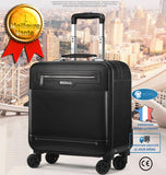 TD® Sacoche à roulettes ordinateur portable roulement rapide poche facile d’accès trolley valise résistante voyage grand volume cabi