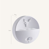 TD® Veilleuse à induction intelligente du corps humain, applique, lampe d'armoire,applique murale chambre,applique murale couloir