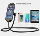 TD® Support téléphone tablette cou portable multi-angle protection iphone android bureau film réglable smartphone rotation stick sel
