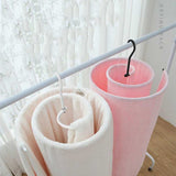 Balcon multifonctionnel domestique grand séchoir de refroidissement rotatif circulaire, artefact de courtepointe, séchoir en