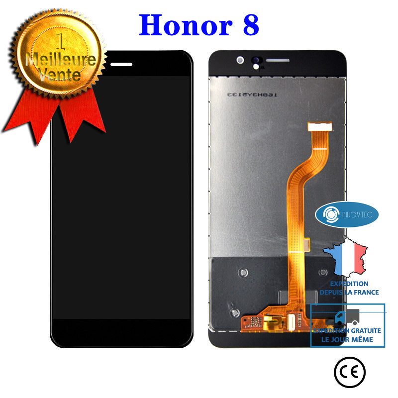 INN® Écran de téléphone portable pour ensemble écran Huawei Honor 8, écran tactile, écran LCD, écran intégré interne externe, écran