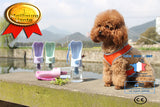 TD® Fontaine à boire portable pour chien de voyage en plein air pour animaux de compagnie