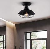 TD® Rétro couloir allée lampe de plafond style industriel porche salon lumière chambre lustre