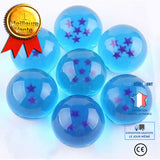 TD® Kit de Jeux 7 boules de cristal Dragon Ball pour Enfant/ 7 pièces Dragon Ball Bleu JP Anime Ball Z/Décoration