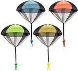 TD® Jouet Parachute avec Soldat pour Enfants/ Sport de plein Air/ Jeux en Groupe Parc