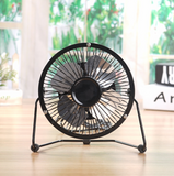 INN® noir usb en métal petit ventilateur portable usb mini ventilateur été petit ventilateur de refroidissement