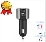 TD® C26S Transmetteur FM Bluetooth pour voiture,Récepteur sans fil Bluetooth In-Car Lecteur MP3 Adaptateur radio Kit voiture avec 5V
