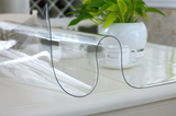 TD® Nappe Transparent  de Table en PVC Décoration Maison Pour Protection Anti Tâches 60 x 120 cm