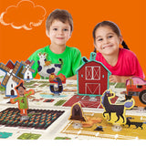 TD® Puzzle en papier bricolage fait main créatif enfants éducation précoce animal de dessin animé éducatif puzzle en trois dimension