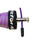 TD® Corde à Sauter/ Exercice Fitness Sauts Boxe Corde Vitesse Violet