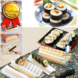 10pcs Nouveau DIY Cuisine Outils Sushi Kit Maison Cuisine Saine Sushi Roll Maker Sushi Outils kit Set Ustensile De Cuisine Ga