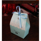 TD® Boîte à bonbon anniversaire mariage cadeau décoration emballage écrin baptême biscuit rangement garçon fille chocolat carton dra
