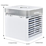 TD® LED coloré refroidisseur d'air bureau chambre petit climatiseur mobile stérilisation multifonction USB ventilateur de climatisat