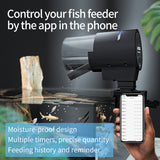 TD® Alimentation intelligente à distance WiFi automatique de deuxième génération alimentation de poissons d'aquarium d'aquarium