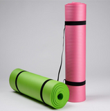 TD® Tapis de yoga durable épais de 4MM tapis de coussin de fitness d'exercice antidérapant perdre du poids accessoires de yoga 215