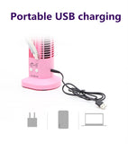 TD® ventilateur silencieux usb sur pied colonne portable de table batterie pour chambre a main rechargeable voyage bureau leger lamp