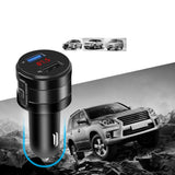 TD® voiture mp3 voiture Bluetooth voiture mains libres émetteur FM voiture lecteur de musique mp3 chargeur de voiture