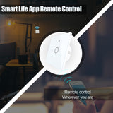 Commutateur intelligent WiFi commutateur de panneau tactile de lien de vitesse Bluetooth RF433 commutateur vocal de synchronisation