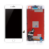 TD® Ecran tactile de remplacement téléphone blanc compatible iPhone 8 plus, surface anti-empreintes digitales, Écran LCD de couleur