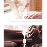 INN® Humidificateur de décoration de chambre de bureau Humidificateur de veilleuse d'ambiance de voiture de bureau Humidificateur ro