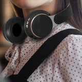 TD® Casque sans fil Bluetooth casque pliable rétractable sport loisirs jeu mobile jeu casque stéréo ultra-longue veille