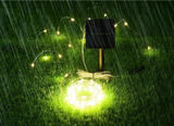 TD® Guirlande lumineuse LED 5-10-20-30-40-50M guirlande lumineuse solaire guirlande fil de cuiv - Modèle: Red 20M 200LED
