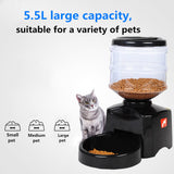 TD® gamelle croquette pour chien chat animal de compagnie nourriture automatique grosse gamelle plastique légère transportable