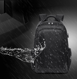 TD® Sac à Dos Ordinateur 14 Pouces avec Port de Charge USB Imperméable Sac d'affaires Travail Voyage Sacoche Scolaire Portable Sac é
