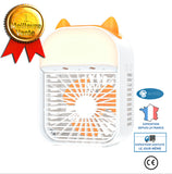 INN® Mini ventilateur portatif d'humidification de ventilateur avec le ventilateur de refroidissement de pulvérisation de bureau de