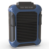 TD® Batterie externe alimentation ventilateur power bank extérieur pratique suspendu bleu petit charge USB trésor banque alimentatio