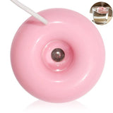 TD® Humidificateur Ultrasonique Flottant en forme de donut rose Diffuseur d'huile essentielle de parfum d'arôme Purificateur d'air