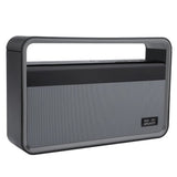 INN® Haut-parleur Bluetooth portable Modèle privé Haut-parleur de danse carré  intelligent de ultra-grand volume U Disque Radio Gris
