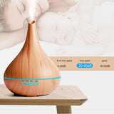 TD® Diffuseur d'arôme de grain de bois diffuseur d'huile essentielle de grande capacité humidificateur de diffuseur d'arôme d'intéri
