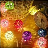 TD® LED guirlande lumineuse fille coeur décoration de la maison décoration de noël batterie 5CM sépak takraw lumières étoiles lumièr