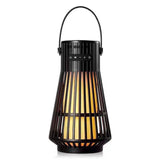 TD® Lumières de tente de camping en plein air Lumières de camping rétro Lumières de charge Bluetooth portables Lumières de flamme