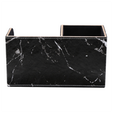 TD® Boîte de rangement Porte-stylo de bureau en marbre multifonctionnel Bureau et salon Boîte de rangement de bureau pratique  range
