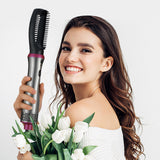 TD® Brosse à air chaud TD® à double usage, multifonctionnelle sans abîmer les cheveux