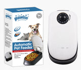 TD® Distributeur automatique croquette chien chat nourriture automatique chronomètre solide animaux de compagnie bol gamelle minuter