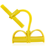 TD® Accessoires de yoga Pédale à bande de résistance antidérapante Corde de traction multifonctionnelle - Jaune
