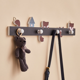 Crochet dessin animé style nordique mur crochet porte clé cintre ornements maison chambre mur crochet rangée crochet renard c