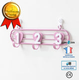 Crochet clé crochet tenture murale porte décorative mur nordique mignon porte crochet crochet en métal rose crochet figure vê