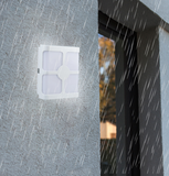 TD® Lampe à induction étanche et étanche à l'humidité de la cour porche entrée balcon applique murale
