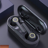 TD® Casque Bluetooth sans fil Bluetooth 5.2  Annulation du bruit à l'épreuve de l'eau  Qualité sonore HD  Faible latence  Ecouteurs