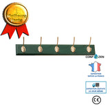 Cintre derrière la porte crochet sans poinçon sans poinçon mural porte-manteau chambre créatif rétro double crochet porte-man