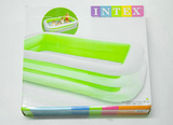 TD® INTEX Piscine gonflable rectangulaire pour la famille - 2,62x1,75x0,56m