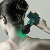 TD® Pistolet  à  membrane  portatif  pour  le  cou  à bouton, instrument  de  massage  relaxant à la maison, pistolet à fascia de sp