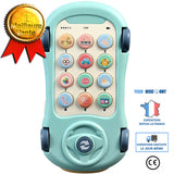 TD® Bébé puzzle éducation précoce histoire machine projection musique téléphone vocal jouet pour enfants téléphone mobile